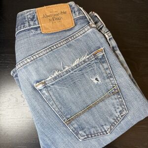 Abercrombie & Fitch Light Blue Bootcut Jeans